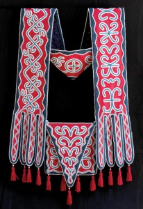 Jerry Ingram (Choctaw), bandolier bag